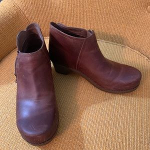 Dansko Leather Booties